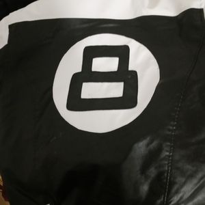 8 ball leather